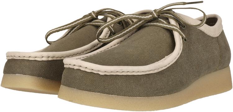 Clarks Clarks Wallabee EVO Halbschuhe Herren - 3226 Olive Combi - 1 | SportScheck