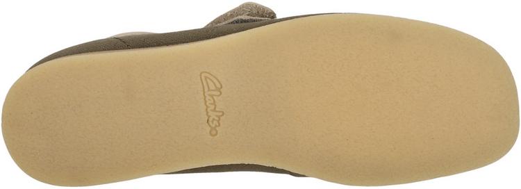 Clarks Clarks Wallabee EVO Halbschuhe Herren - 3226 Olive Combi - 4 | SportScheck