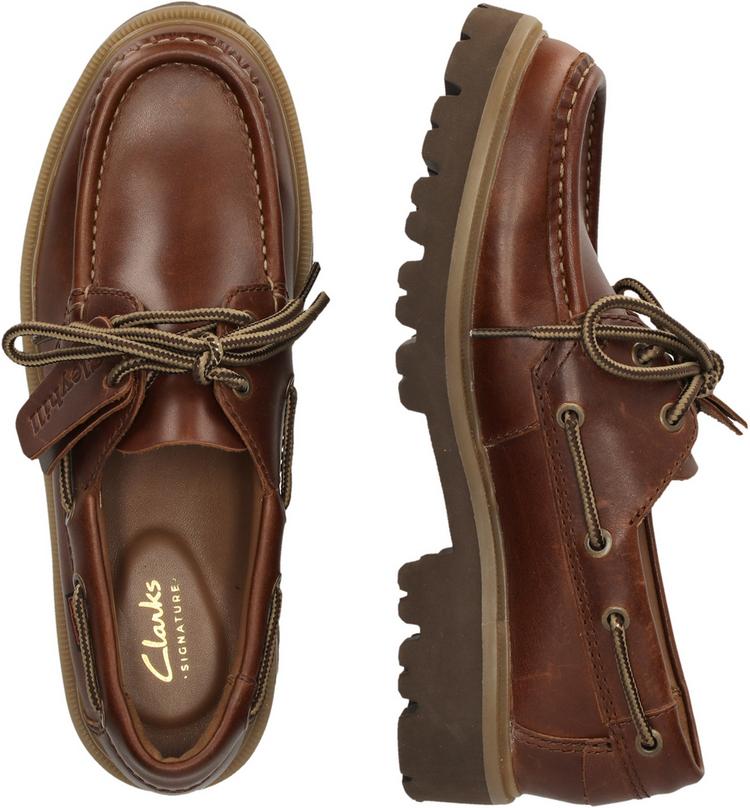 Clarks Clarks Cleyhill Boat Halbschuhe Damen - 5228 Dark Brown Lea - 2 | SportScheck