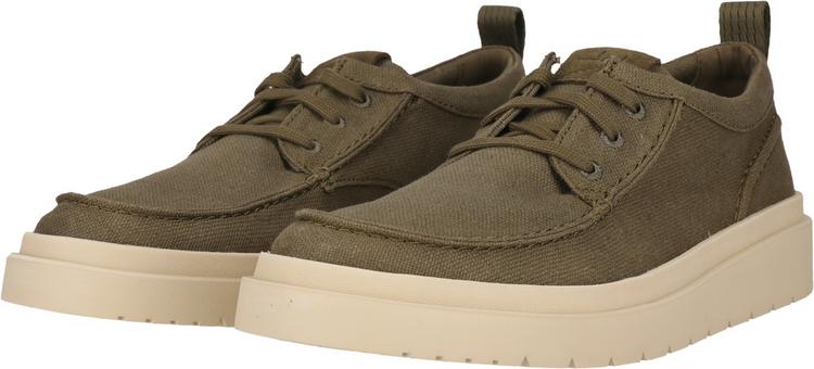 Clarks Clarks Polden Moc Halbschuhe Herren - 3121A Olive Canvas - 1 | SportScheck