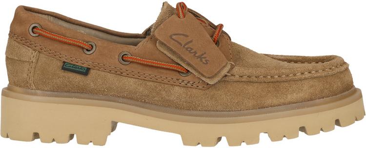 Clarks Clarks Cleyhill Boat Halbschuhe Damen - 5232A Dark Sand Combi - 0 | SportScheck