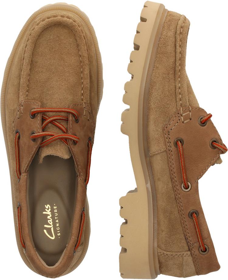 Clarks Clarks Cleyhill Boat Halbschuhe Damen - 5232A Dark Sand Combi - 2 | SportScheck