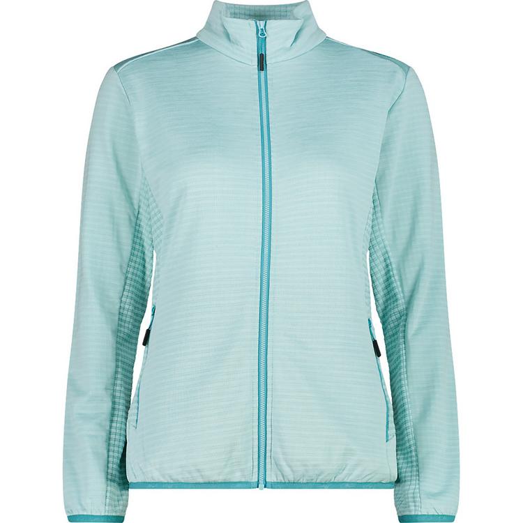 CMP CMP WOMAN JACKET Fleecejacke Damen - T&uuml;rkis2413 - 0 | SportScheck