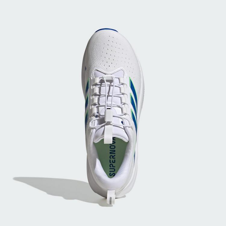 adidas adidas SUPERNOVA RISE&nbsp;3 ADAPTIVE LAUFSCHUH Laufschuhe Herren - Cloud White / Blue / Lime Burst - 1 | SportScheck