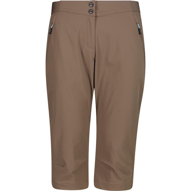 CMP CMP WOMAN CAPRI PANT Trekkinghose Damen - Hellbraun821 - 0 | SportScheck