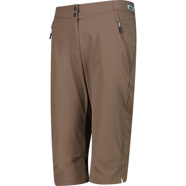 CMP CMP WOMAN CAPRI PANT Trekkinghose Damen - Hellbraun821 - 4 | SportScheck