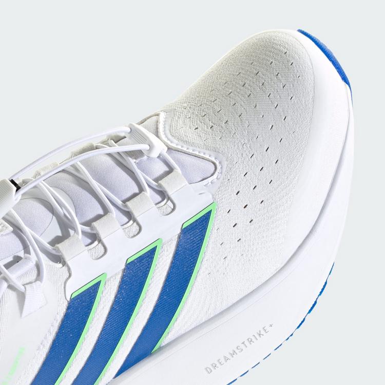 adidas adidas SUPERNOVA RISE&nbsp;3 ADAPTIVE LAUFSCHUH Laufschuhe Herren - Cloud White / Blue / Lime Burst - 7 | SportScheck