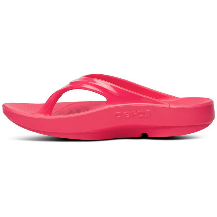 OOFOS OOFOS OOlala Badelatschen - neon berry - 1 | SportScheck