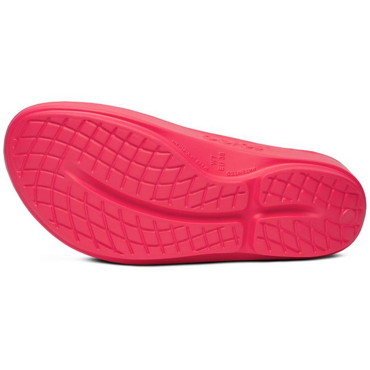 OOFOS OOFOS OOlala Badelatschen - neon berry - 4 | SportScheck