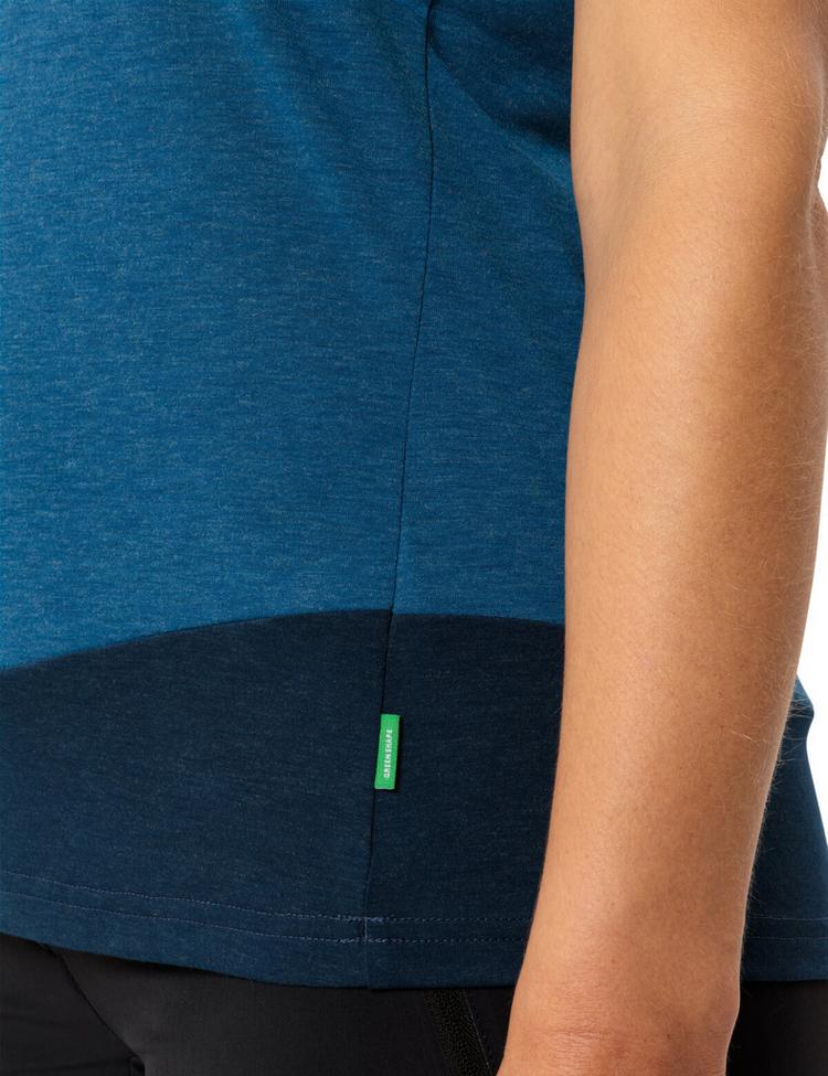 VAUDE VAUDE Women's Sveit Shirt T-Shirt Damen - shore blue - 0 | SportScheck