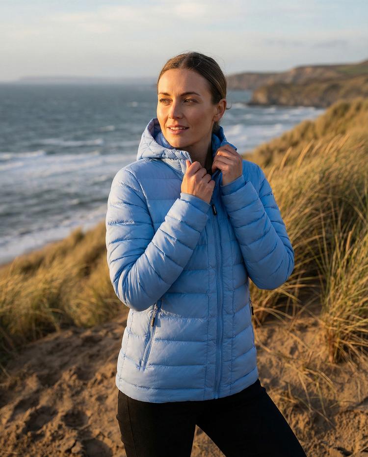 Jeff Green Jeff Green Inneke Daunenjacke Damen - Lake Blue - 3 | SportScheck