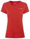 VAUDE Women's Sveit Shirt T-Shirt Damen - lava