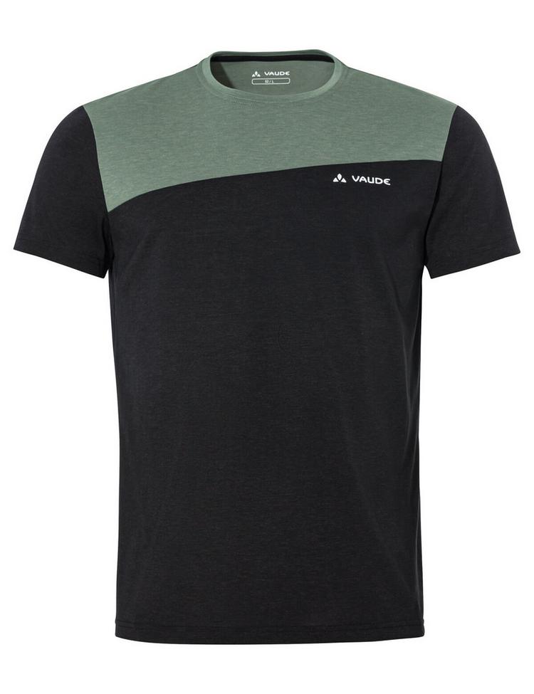 VAUDE VAUDE Men's Sveit Shirt T-Shirt Herren - black/agave - 0 | SportScheck