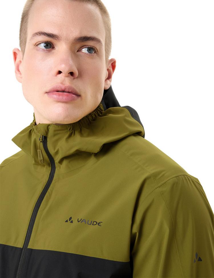 VAUDE VAUDE Men's Moab Rain Jacket Outdoorjacke Herren - dark leaf - 4 | SportScheck