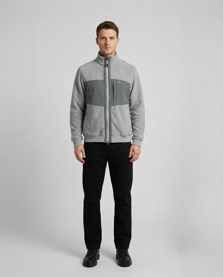 Jeff Green Jeff Green Hayo Fleecejacke Herren - Smoke - 0 | SportScheck