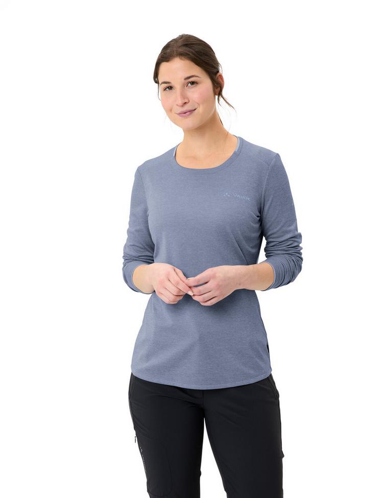VAUDE VAUDE Women's Essential LS T-Shirt T-Shirt Damen - dark iris - 2 | SportScheck