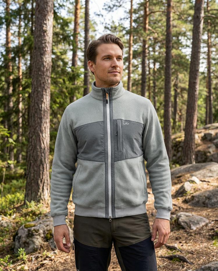 Jeff Green Jeff Green Hayo Fleecejacke Herren - Smoke - 3 | SportScheck