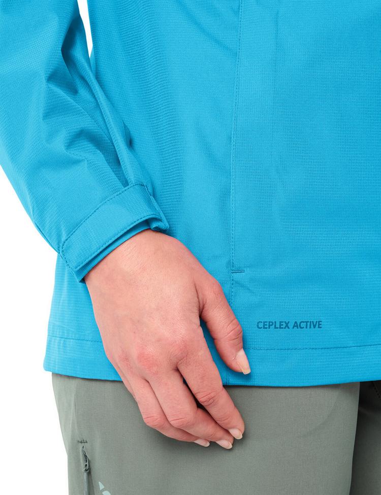 VAUDE VAUDE Women's Escape Bike Light Jacket Outdoorjacke Damen - aqua - 0 | SportScheck