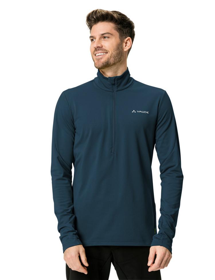 VAUDE VAUDE Men's Livigno Halfzip II Sweatshirt Herren - dark sea - 0 | SportScheck