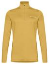 VAUDE Women's Livigno Halfzip II Sweatshirt Damen - savanna
