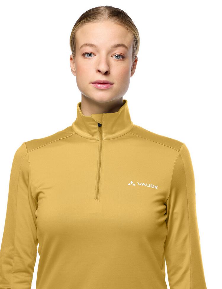 VAUDE VAUDE Women's Livigno Halfzip II Sweatshirt Damen - savanna - 0 | SportScheck