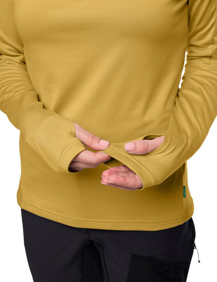 VAUDE VAUDE Women's Livigno Halfzip II Sweatshirt Damen - savanna - 1 | SportScheck