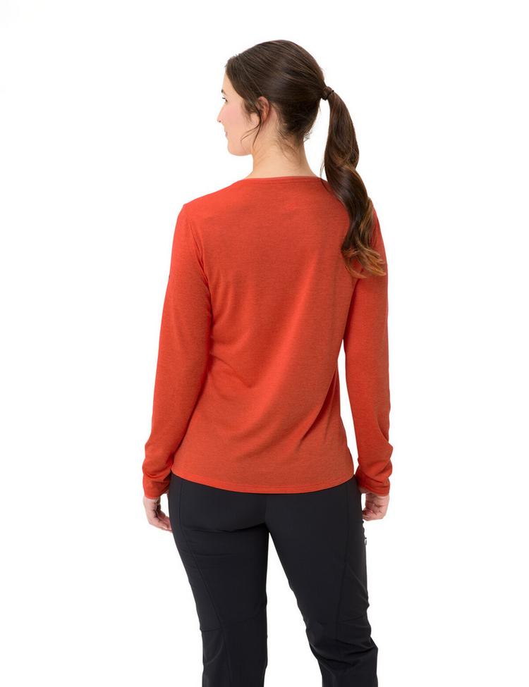 VAUDE VAUDE Women's Essential LS T-Shirt T-Shirt Damen - glowing red - 1 | SportScheck