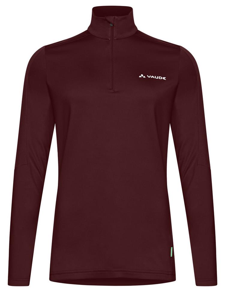 VAUDE VAUDE Women's Livigno Halfzip II Sweatshirt Damen - dark oak - 0 | SportScheck