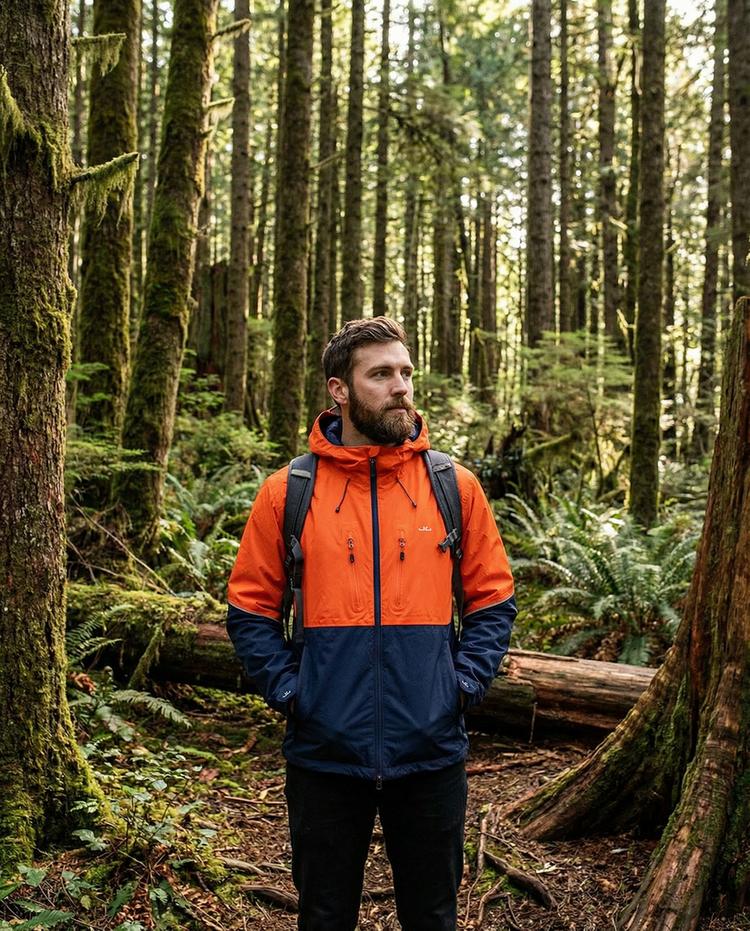 Jeff Green Jeff Green Funktionsjacke Herren - Peacot/Tangerine Tango - 2 | SportScheck