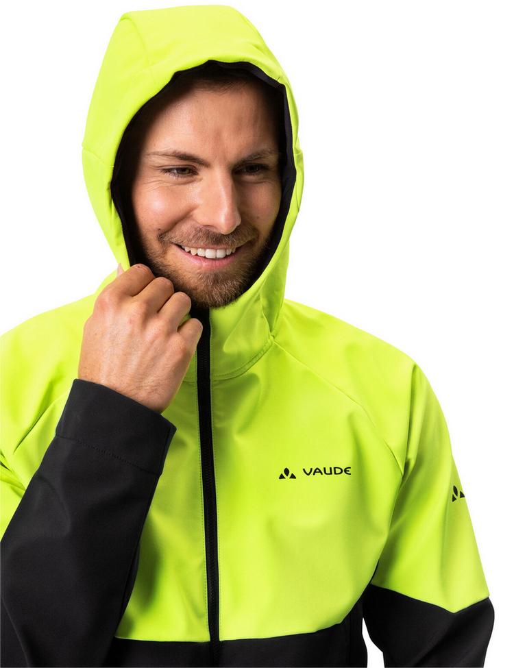 VAUDE VAUDE Men's Qimsa Softshell Jacket Outdoorjacke Herren - neon yellow - 1 | SportScheck