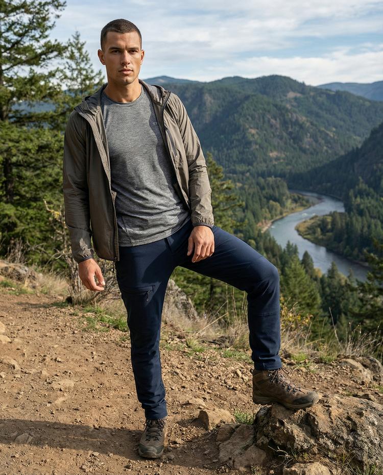 Jeff Green Jeff Green Softshellhose Simo Softshellhose Herren - Black Beauty - 3 | SportScheck