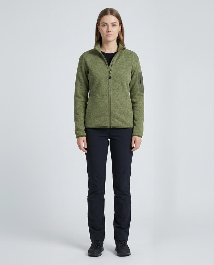 Jeff Green Jeff Green Fleecejacke Damen - Dusky Green - 0 | SportScheck