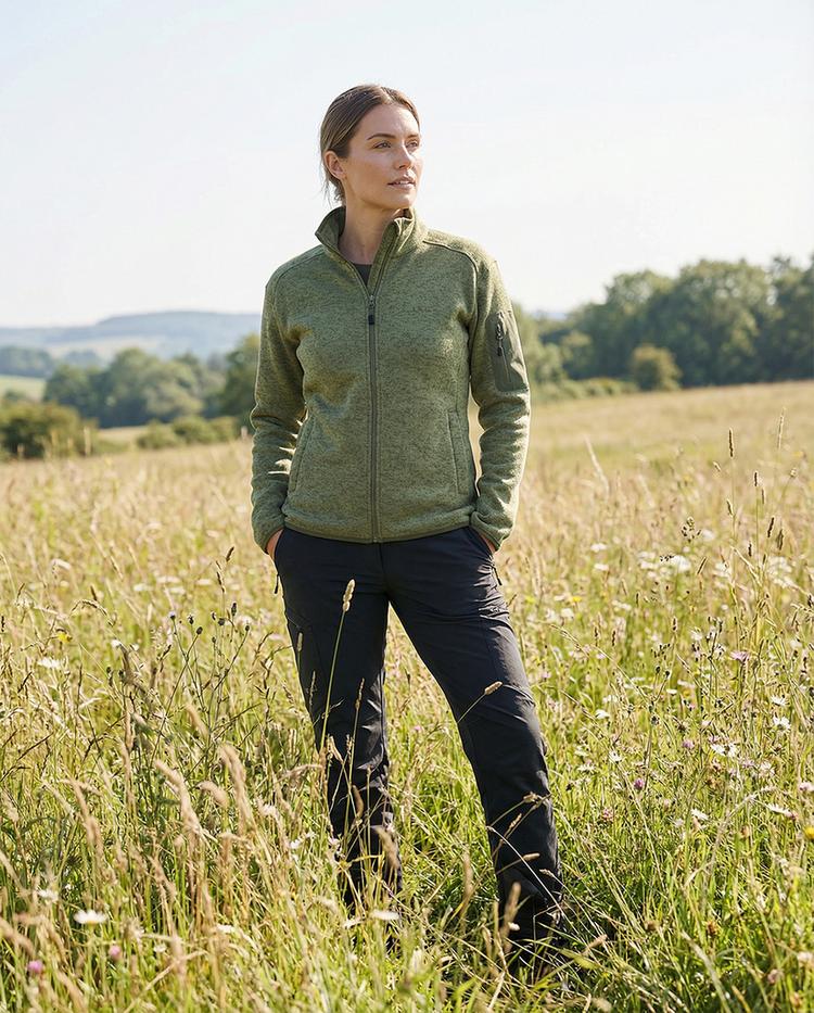 Jeff Green Jeff Green Fleecejacke Damen - Dusky Green - 3 | SportScheck