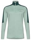 VAUDE Women's Livigno Halfzip II Sweatshirt Damen - dusty fern