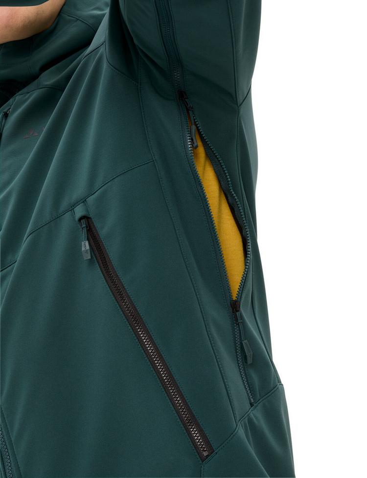 VAUDE VAUDE Men's Roccia Softshell Jacket II Outdoorjacke Herren - deep pond - 0 | SportScheck