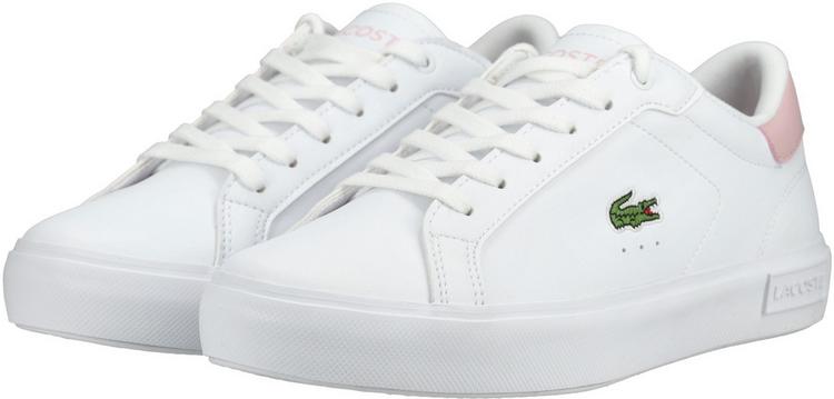Lacoste Lacoste Sneaker Sneaker M&auml;dchen - Wei&szlig;/Pink - 0 | SportScheck