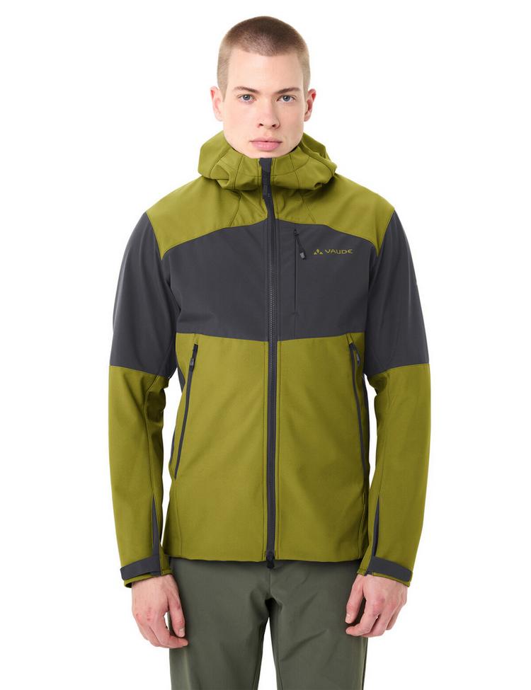 VAUDE VAUDE Men's Roccia Softshell Jacket II Outdoorjacke Herren - dark leaf - 0 | SportScheck