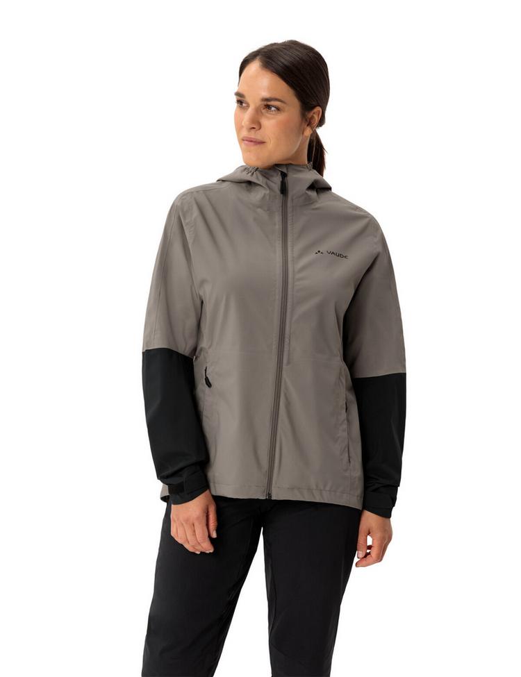 VAUDE VAUDE Women's Moab Rain Jacket II Outdoorjacke Damen - coconut - 0 | SportScheck