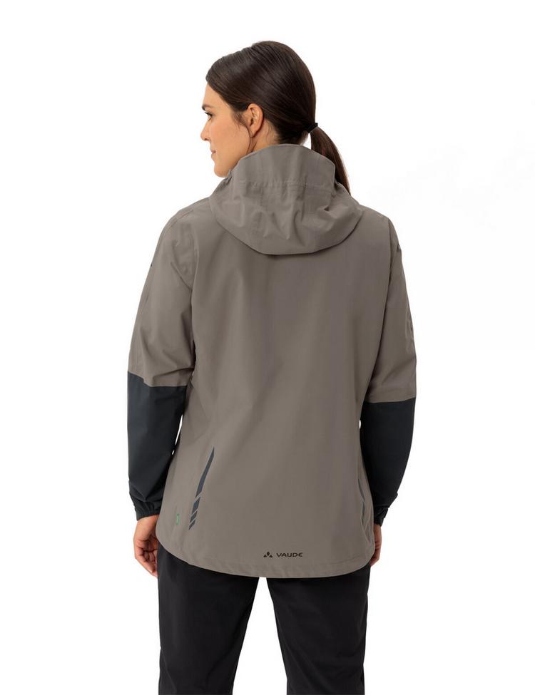 VAUDE VAUDE Women's Moab Rain Jacket II Outdoorjacke Damen - coconut - 1 | SportScheck