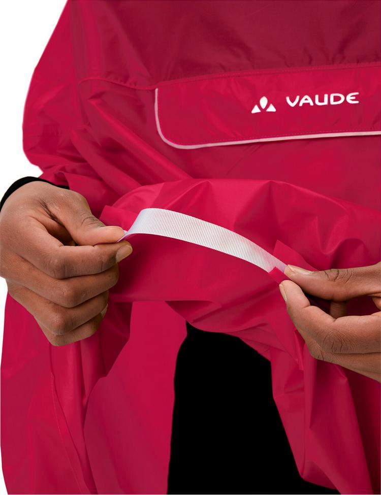 VAUDE VAUDE Valdipino Poncho Poncho - red uni - 0 | SportScheck