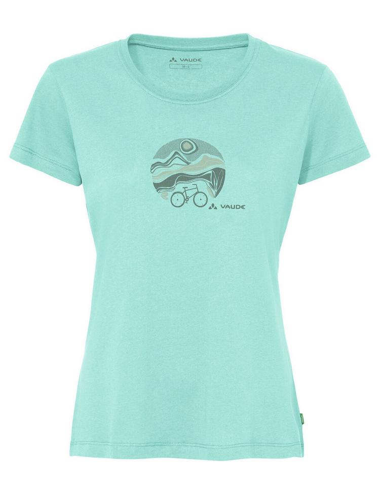 VAUDE VAUDE Women's Cyclist T-Shirt V T-Shirt Damen - sage - 0 | SportScheck