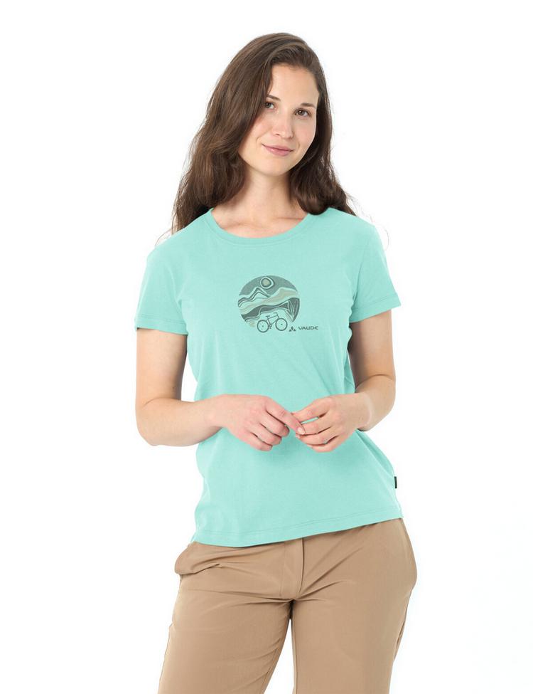 VAUDE VAUDE Women's Cyclist T-Shirt V T-Shirt Damen - sage - 2 | SportScheck