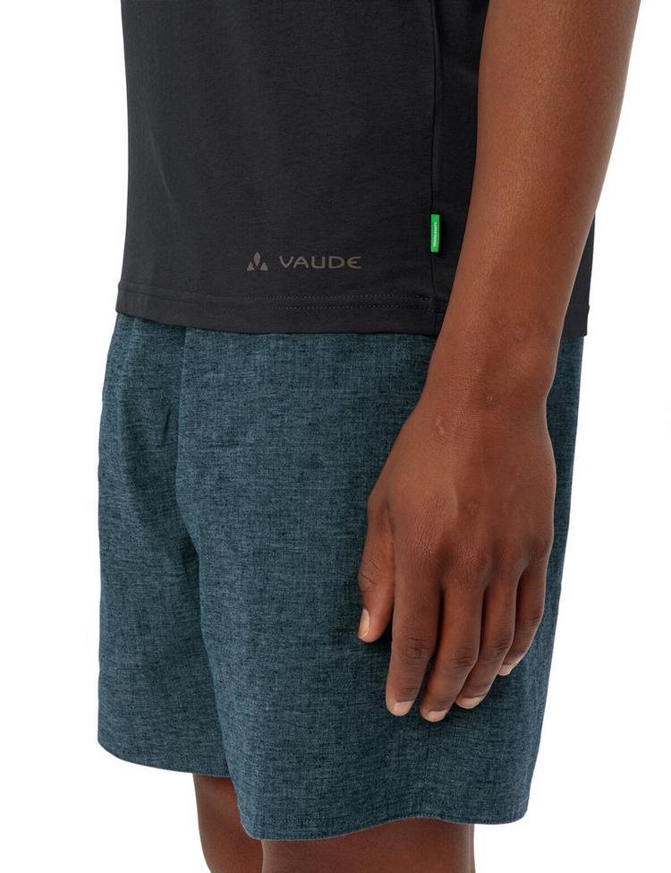 VAUDE VAUDE Men's Cyclist T-Shirt V T-Shirt Herren - black/black - 0 | SportScheck