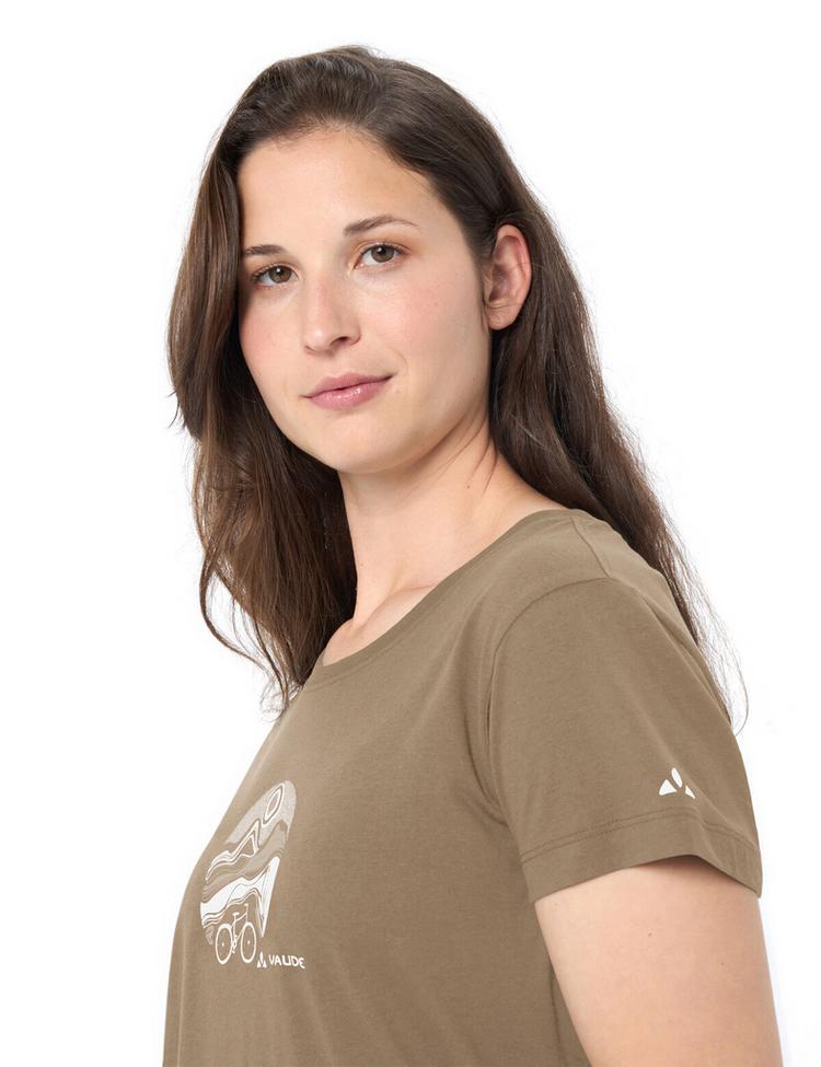 VAUDE VAUDE Women's Cyclist T-Shirt V T-Shirt Damen - oat - 1 | SportScheck
