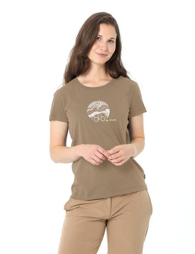 VAUDE VAUDE Women's Cyclist T-Shirt V T-Shirt Damen - oat - 2 | SportScheck