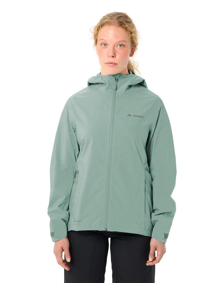 VAUDE VAUDE Women's Moab Rain Jacket II Outdoorjacke Damen - dusty fern - 0 | SportScheck