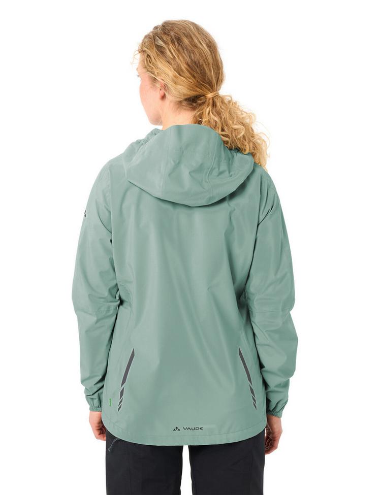 VAUDE VAUDE Women's Moab Rain Jacket II Outdoorjacke Damen - dusty fern - 1 | SportScheck