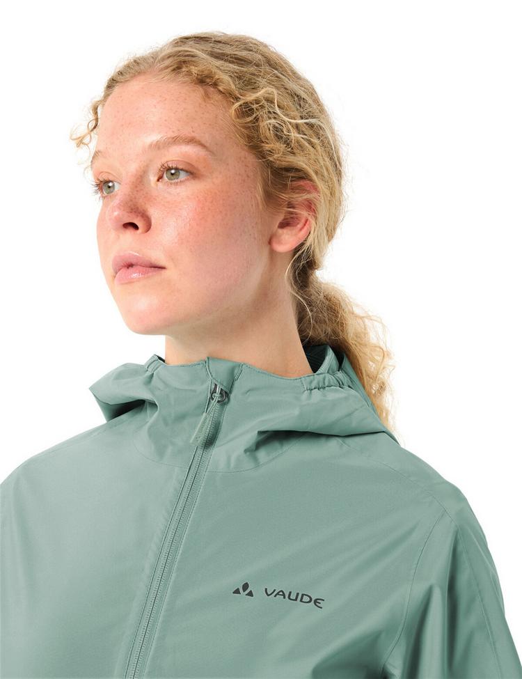 VAUDE VAUDE Women's Moab Rain Jacket II Outdoorjacke Damen - dusty fern - 1 | SportScheck