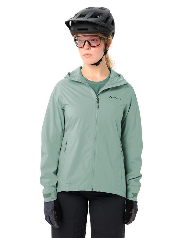 VAUDE VAUDE Women's Moab Rain Jacket II Outdoorjacke Damen - dusty fern - 2 | SportScheck