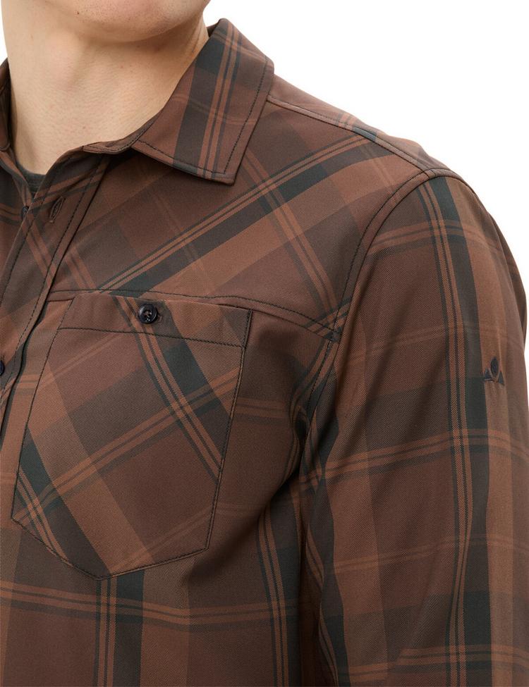 VAUDE VAUDE Men's Neshan LS Shirt IV Funktionsbluse Herren - tobacco - 0 | SportScheck